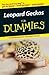 Liz Palika: Leopard Geckos for Dummies (Paperback); 2007 Edition