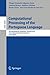 [(Computational Processing ...