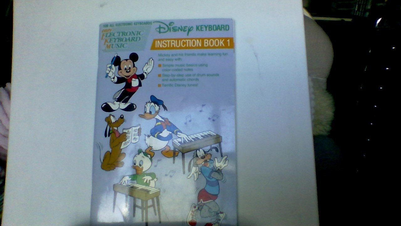 Disney Keyboard Instruction Book 1 (Paperback)