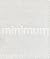 Minimum - Mini Edition by John Pawson (2004-09-22)