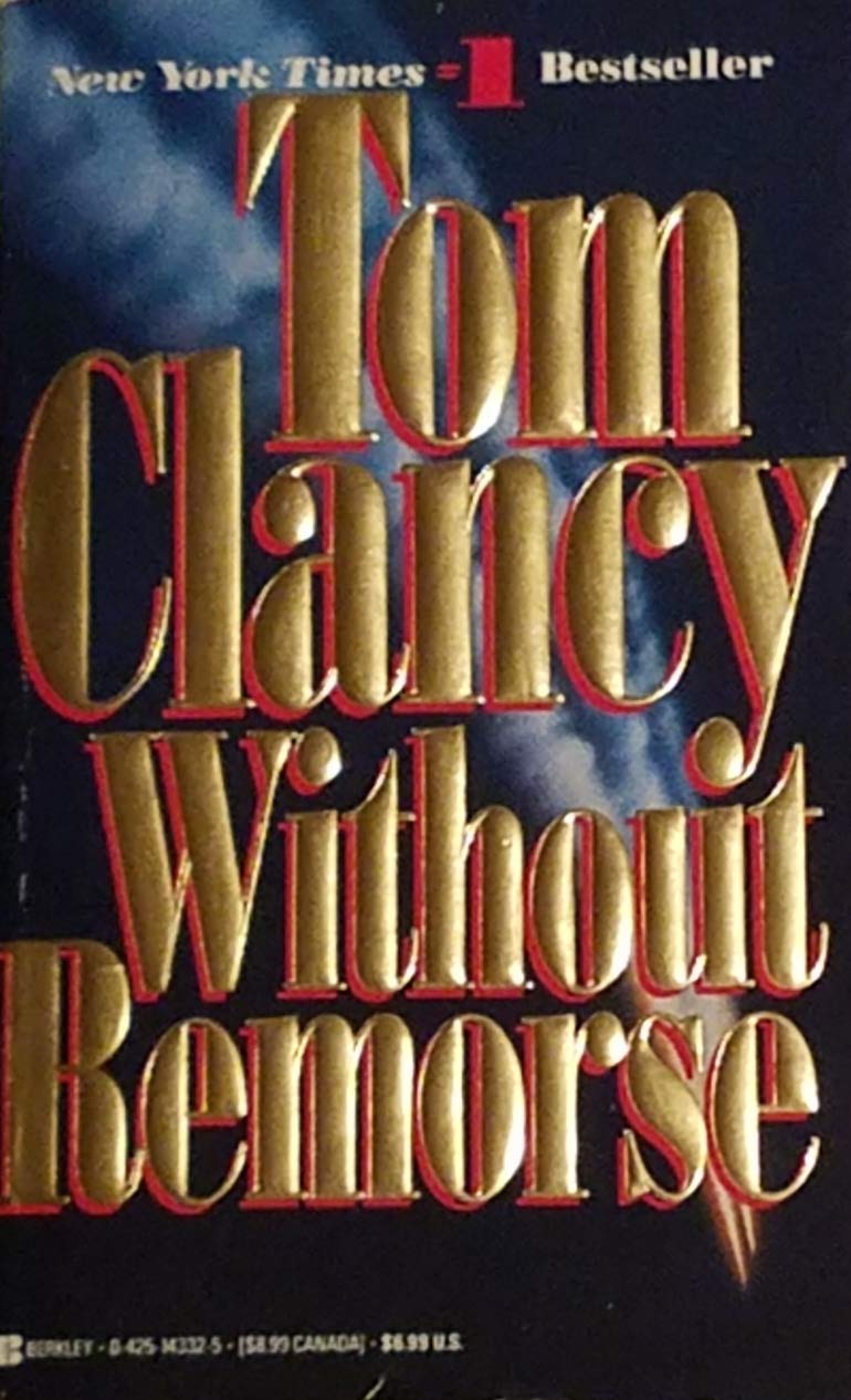 Without Remorse 1994 Berkley Edition