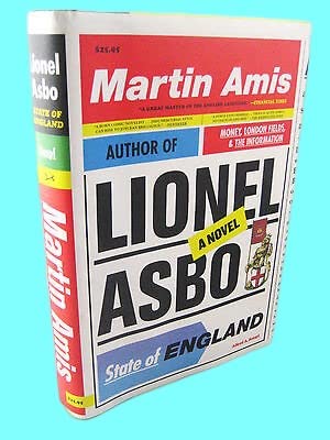 Rare Antique 1st Edition Lionel Asbo Martin Amis Novel Fiction First Printing [Hardcover] Martin Amis