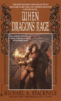 When Dragons Rage: Book 2 of the Dragoncrown War Cycle [WHEN DRAGONS RAGE] [Mass Market Paperback]
