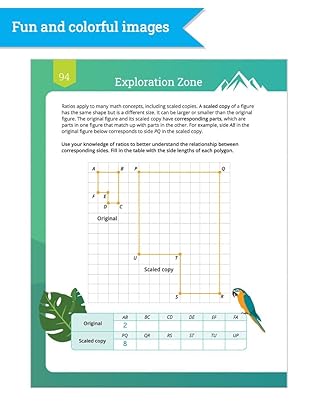 IXL The Ultimate 7th Grade Math Workbook, Middle School Books for Kids Ages 12-13 Covering Geometry, Algebra, Probability, Ratio, and More Mathematics (IXL Ultimate Workbooks)