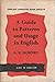 Guide to Patterns and Usage in English, A