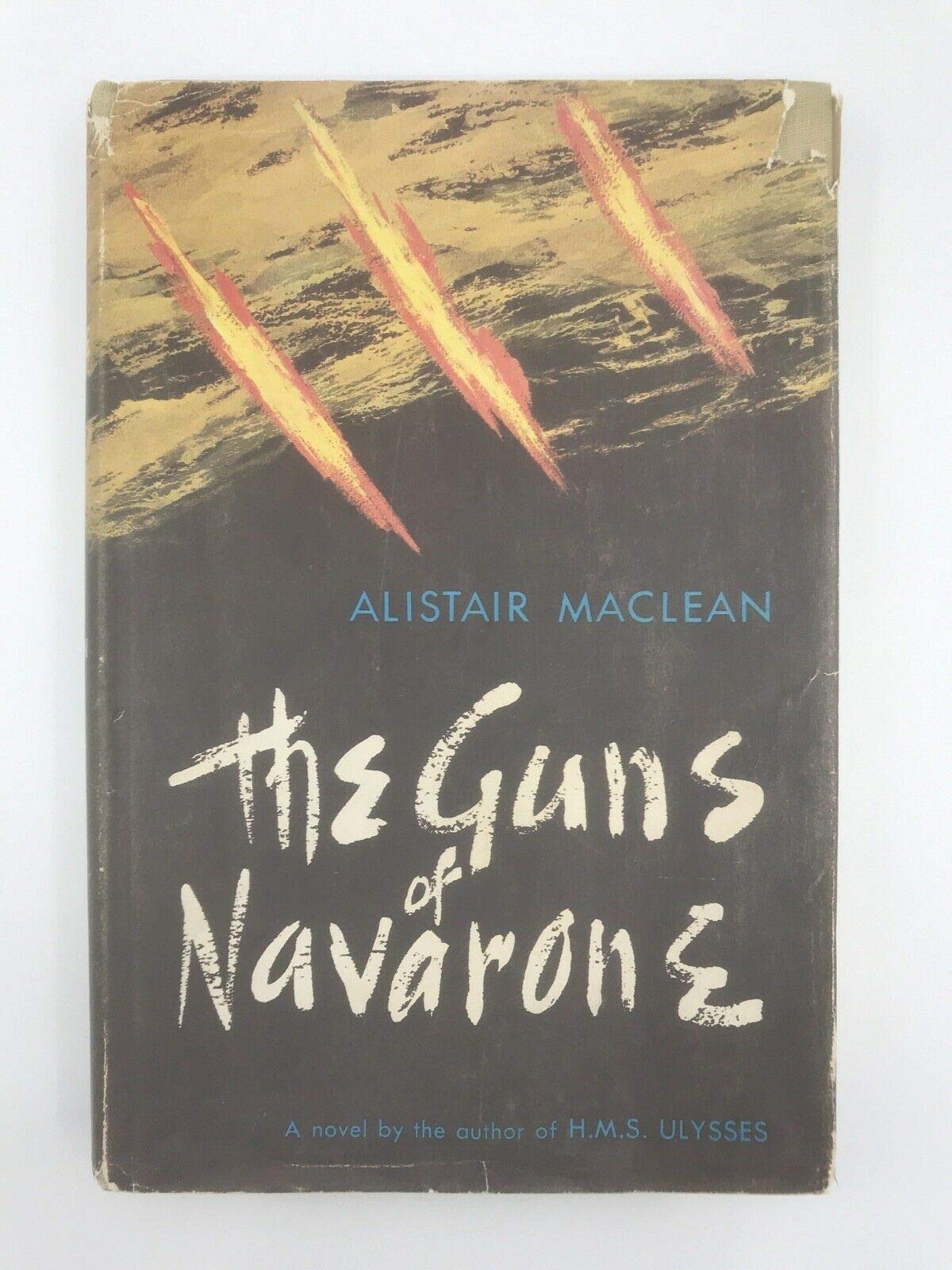 Guns of Navarone Alistair MacLean First Edition 1st Printing WWII Film [Hardcover] Alistair MacLean