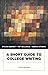 A Short Guide to College Writing (5th Edition) 5th edition by Barnet, Sylvan, Bellanca, Pat, Stubbs, Marcia (2014) Paperback