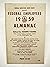 FEDERAL EMPLOYEES ALMANAC 1959