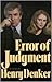 Error of Judgmnt