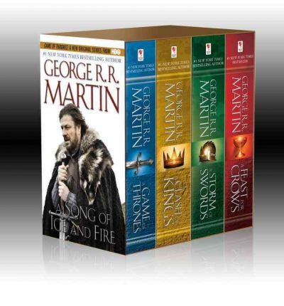 GEORGE R. R. MARTIN'S A GAME OF THRONES 4-BOOK BOXED SET: A GAME OF THRONES, ...