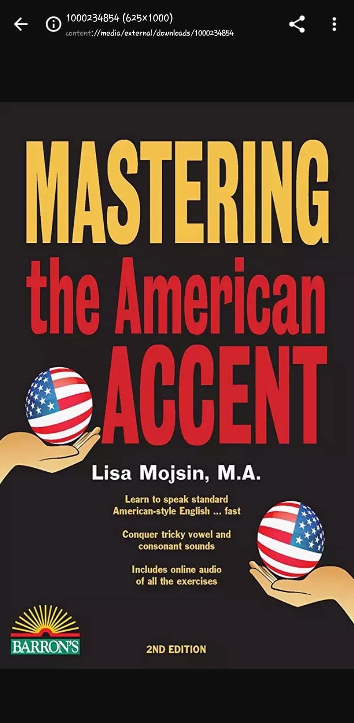 Mastering the American Accent with Online Audio (Barron's Foreign Language Guides)