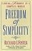 Freedom of Simplicity