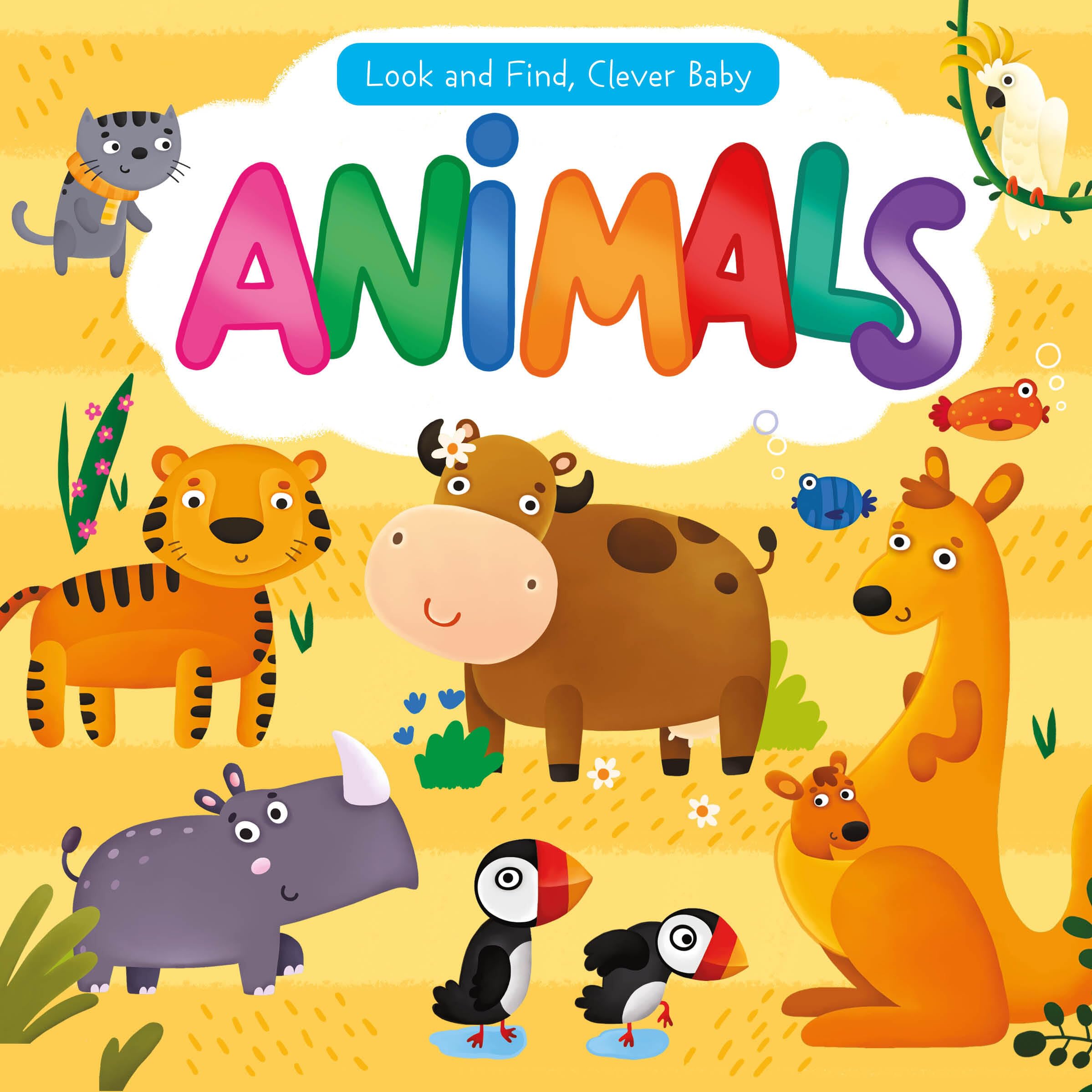 Look and Find, Clever Baby: Animals (Board Book)