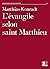 L'évangile selon saint Matt...