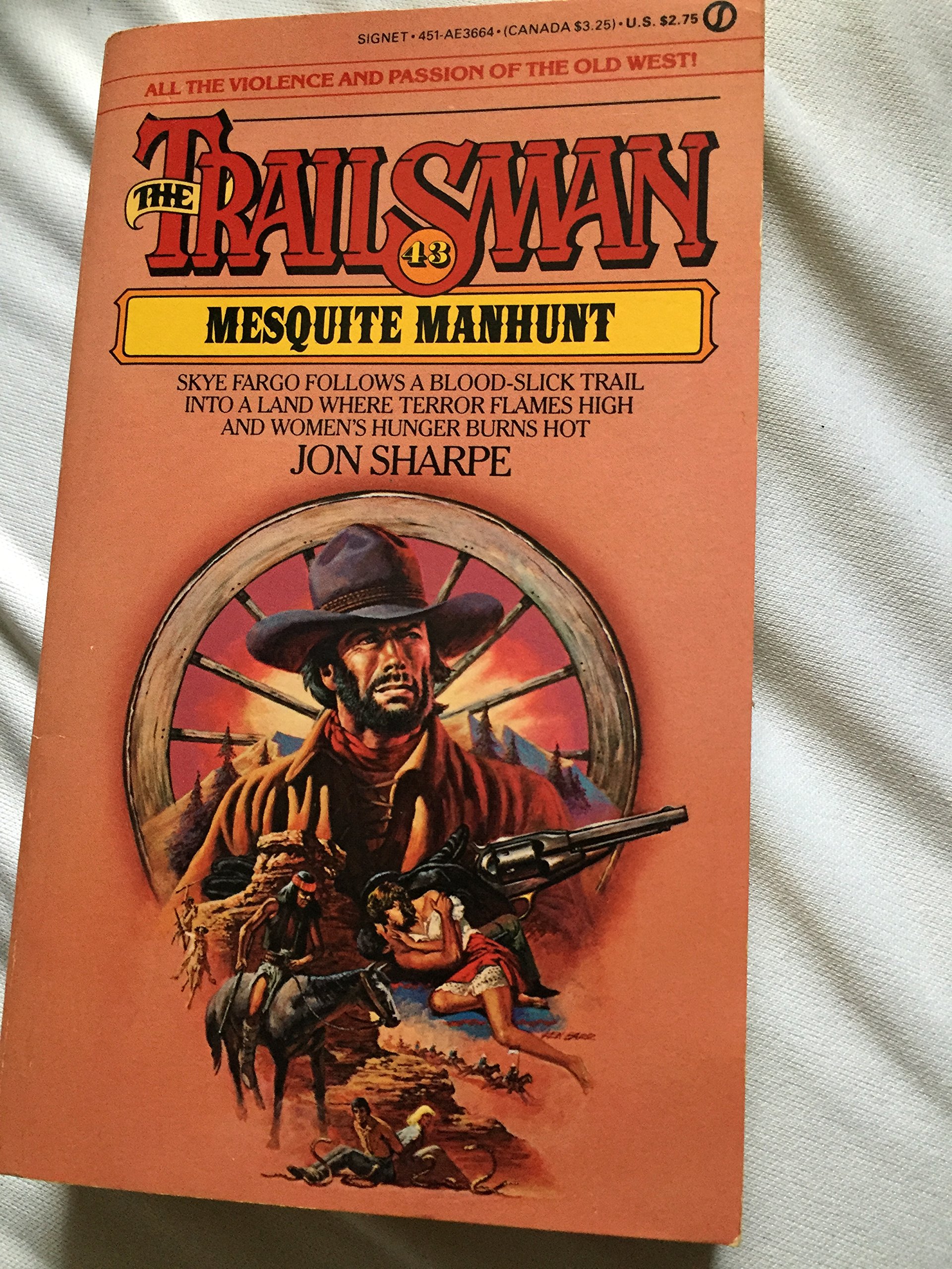 Mesquite Manhunt (The Trailsman #43)