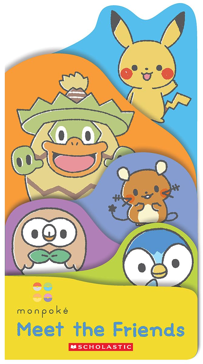 Meet the Friends (Monpoké Board Book) (Monpoké)
