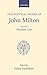 The Poetical Works of John Milton, Vol. 1: Paradise Lost 1st edition by Milton, John (1953) Hardcover