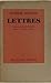 Lettres