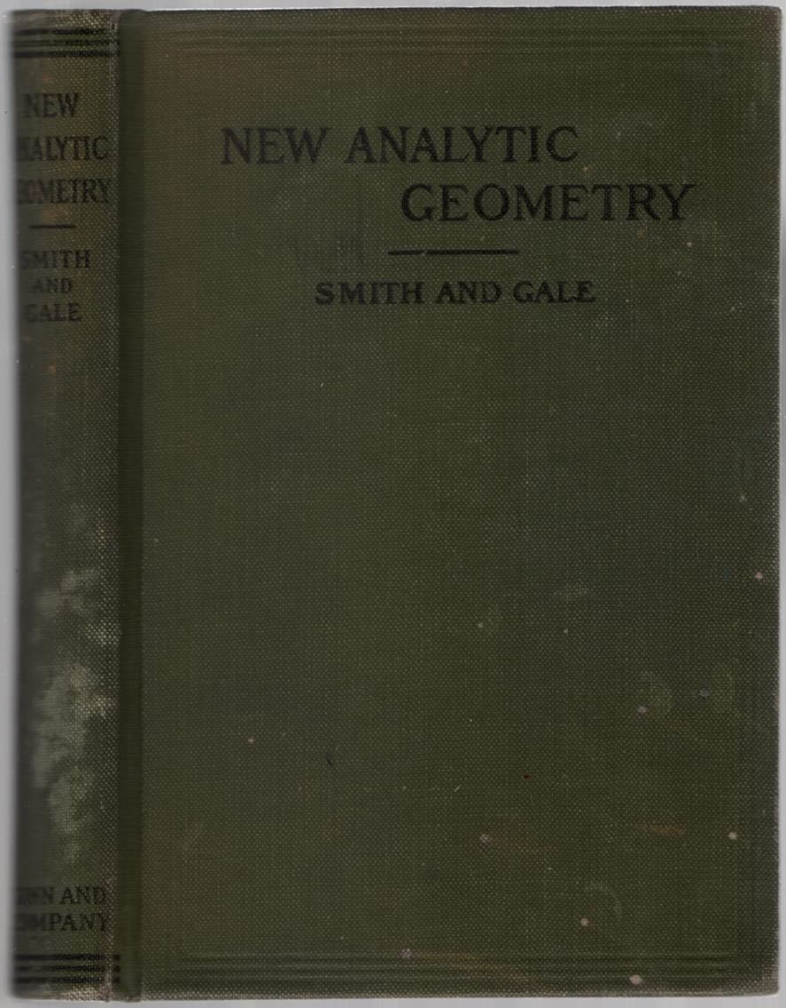 New Analytic Geometry (Hardcover)