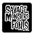 Savage Monsters Fonts by Dave Savage