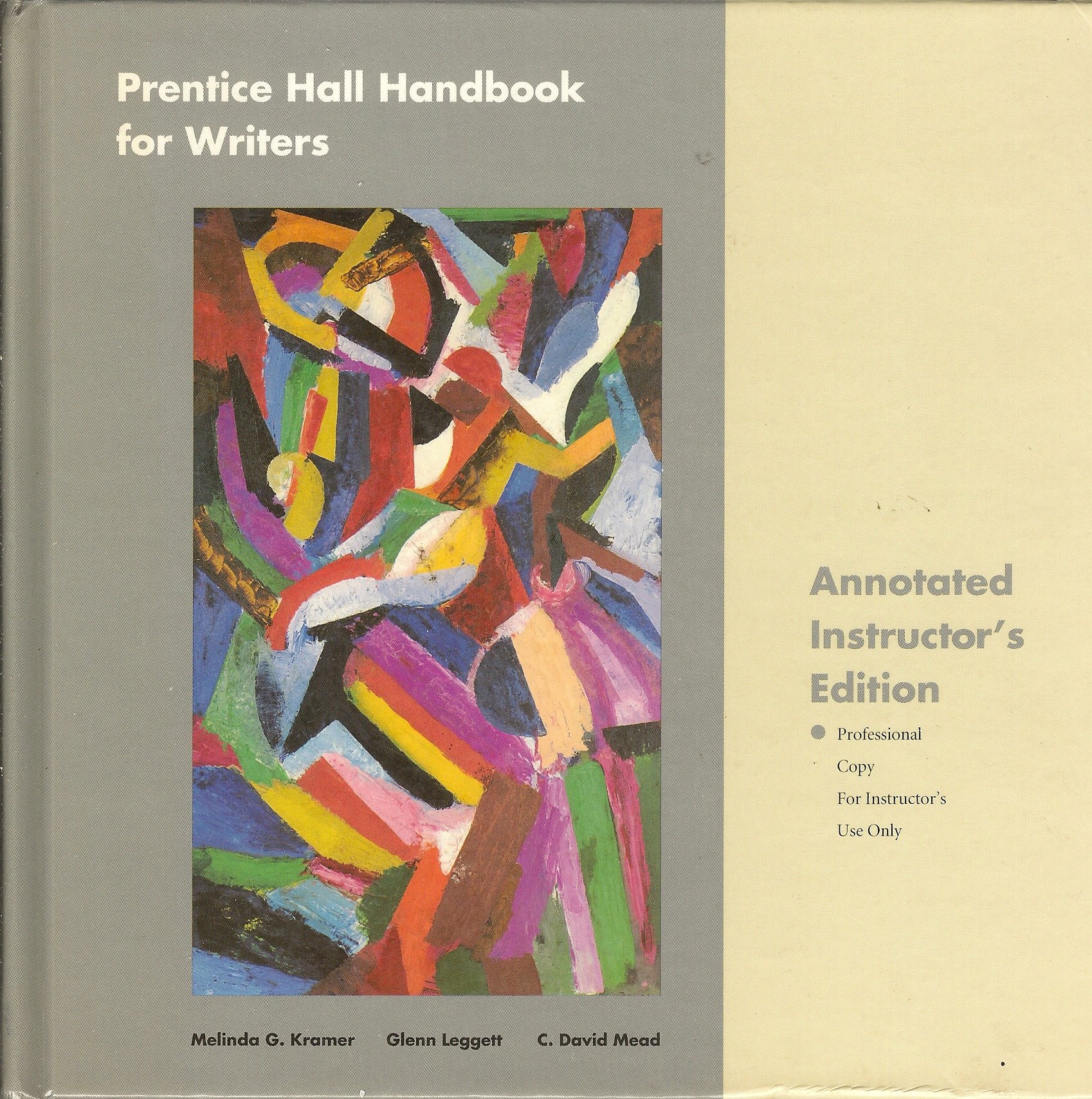 Pretince Hall Handbook for Writers (Unknown Binding)