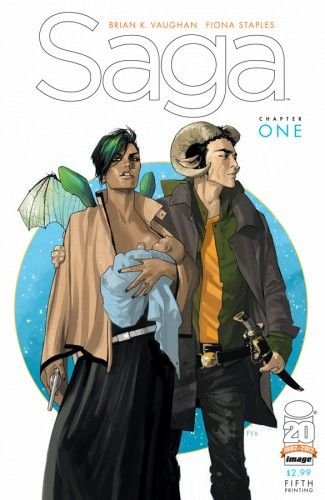 Saga #1 5th Printing