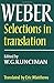 Max Weber: Selections in Translation by Max Weber (1978-04-28)