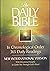 The Daily Bible, In Chronological Order, 365 Daily Readings, New International Version with Devotional Insights to Guide You Through God's Word (Large Print)