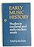 Early Music History Volume ...