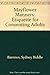 Mayflower Manners: Etiquette for Consenting Adults by Sydney Biddle Barrows (1991-01-01)