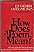 How Does a Poem Mean?