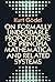 On Formally Undecidable Propositions of "Principia Mathematica" and Related Systems (Dover Books on Mathematics) by Kurt Godel (1992-04-01)