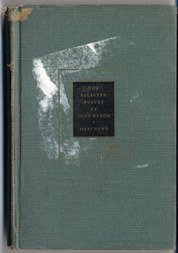 Selected Poetry of Lord Byron