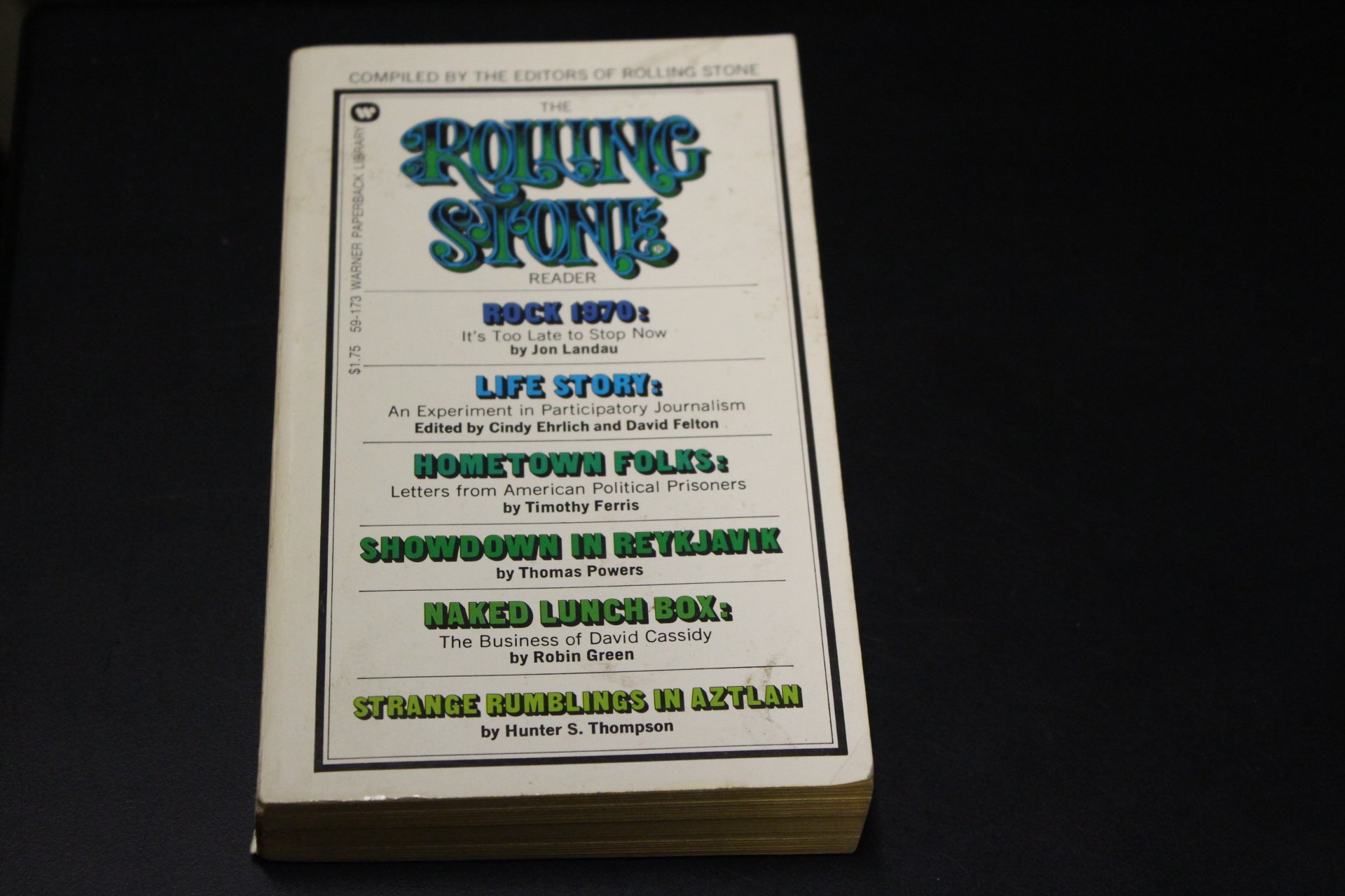 The Rolling stone reader (Mass Market Paperback)