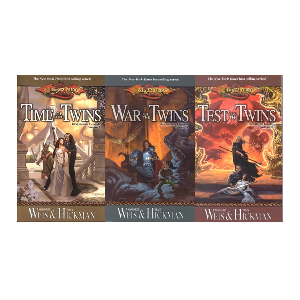 Dragonlance Legends Trilogy: #1- Time of the Twins/ #2- War of the Twins/ #3- Test of the Twins