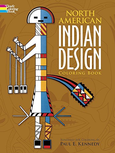 North American Indian Design Coloring Book (Dover Design Coloring Books) by Paul Kennedy (2000-01-02)