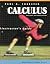 Calculus: Concepts & Applications Instructor's Guide