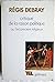 Critique de la raison politique ou l'inconscient religieux