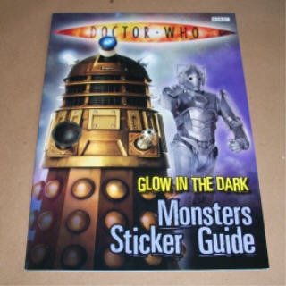 Doctor Who: Glow in the Dark Monsters Sticker Guide (Spiral-bound)
