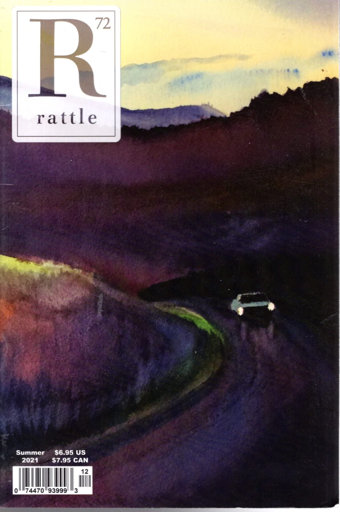 Rattle #72, Summer 2021 (Paperback)