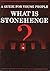 A Guide for Young People - What is Stonehenge? by R J C Atkinson