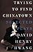 Trying to Find Chinatown: The Selected Plays of David Henry Hwang by David Henry Hwang (1999-12-01)