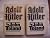 ADOLF HITLER, VOLUMES I and II by JOHN TOLAND Biog 2 BOOKS, WWII HITLER HISTORY