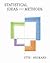 Statistical Ideas and Methods (Book & CD-ROM)