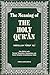 Meaning of the Holy Qur'an