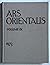 Ars Orientalis Volume IX 1973