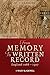From Memory to Written Record: England 1066 - 1307 by Michael T. Clanchy (2012-09-11)
