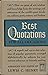 Best Quotations For All Occassions by Lewis C. Henry