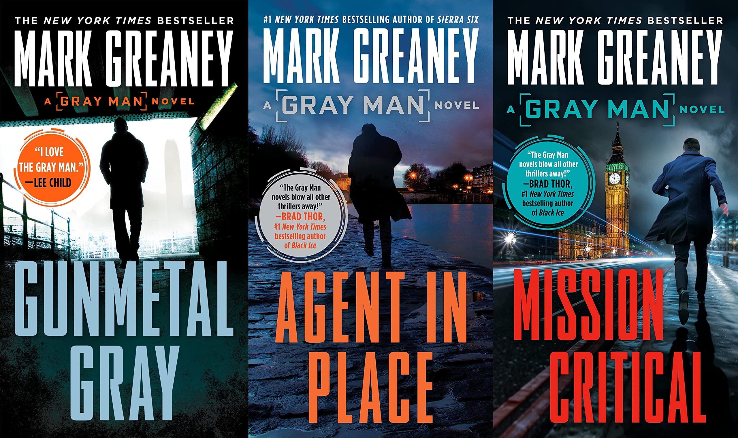 By Mark Greaney # A Gray Man Novel series # Vol 6 -10 Collection 5 Books Set (Paperback)