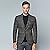 Musnow Men's Wedding Suits Jacket Casual Young Blazer Slim Fit Tux Dress Party Coffee 50